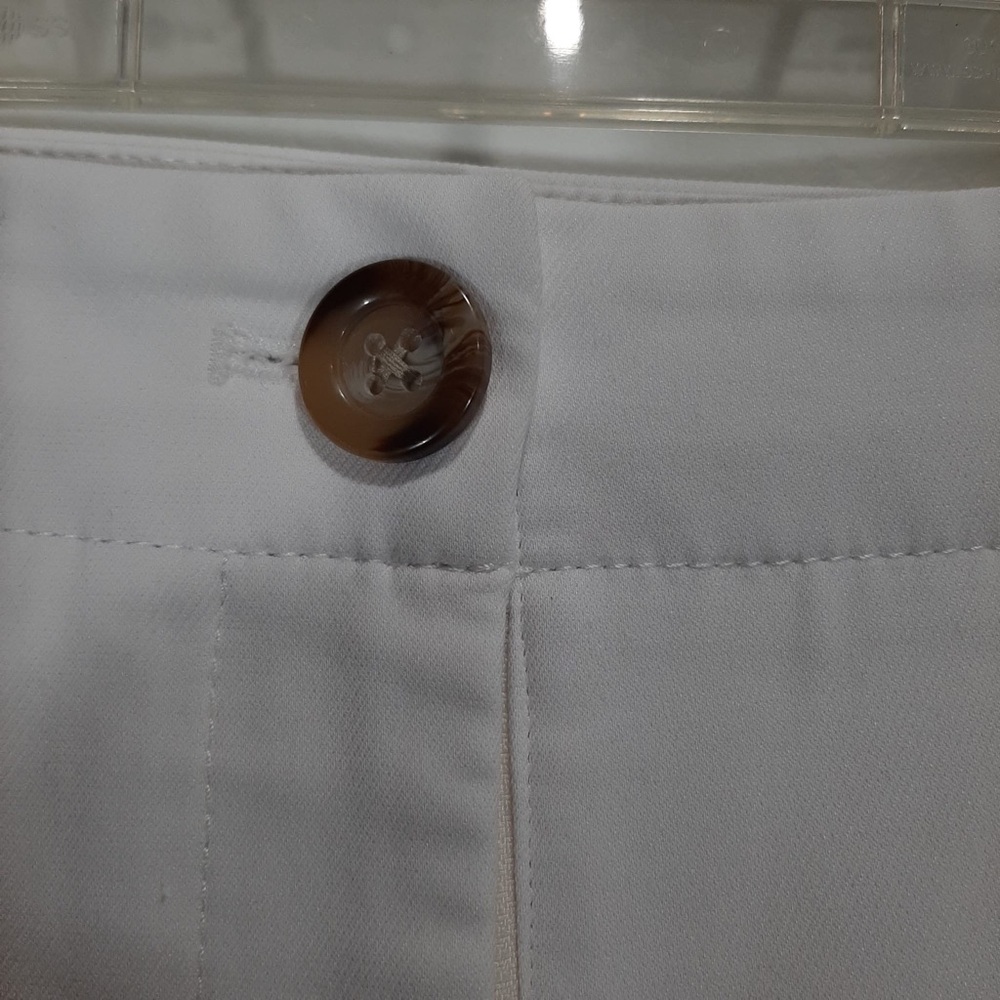 NWOT Ann Taylor cropped white pants 10P - Picture 4 of 12